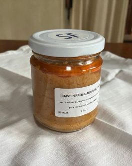 Roast Pepper and aubergine pesto 200gr